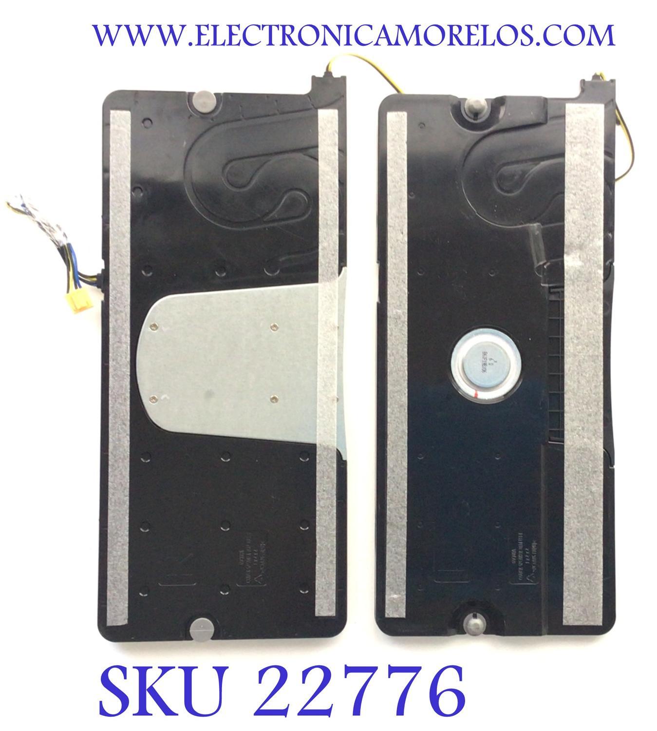 KIT DE BOCINAS (2 PZ ) SAMSUNG / NUMERO DE PARTE BN96-52483B / BN9652483B / BN9652483B / 52483B / MODELO 65Q60A / QN75Q70AAFXZA CH07